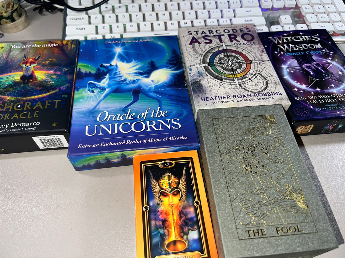 My Oracle and Tarot Deck Collection