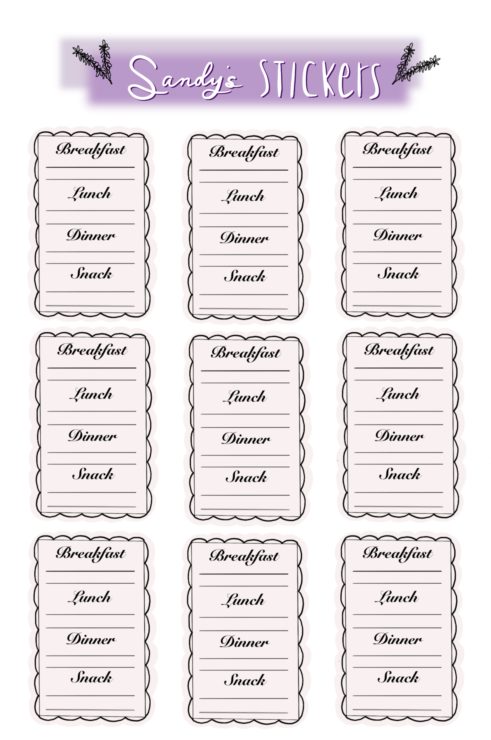 Basic Food Tracker
