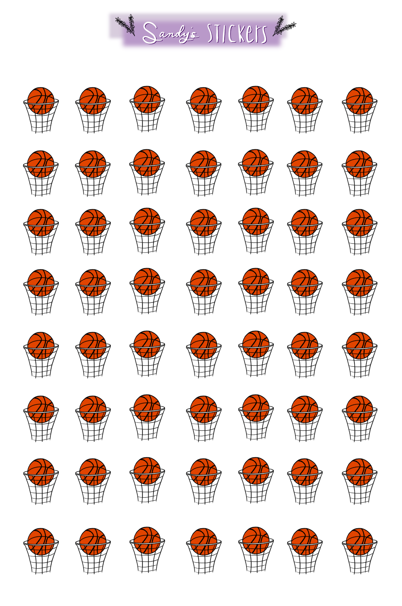 Basketball Mini Icons
