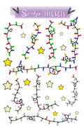 Christmas Lights & Stars