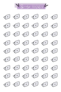 Cute Laptop Doodle Icons