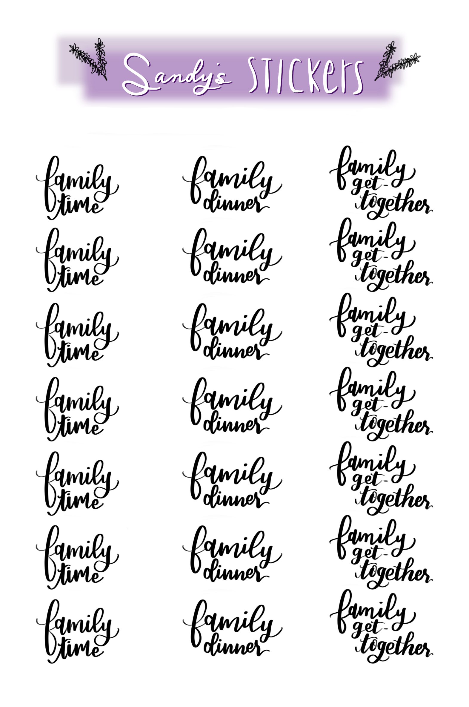Family Script
