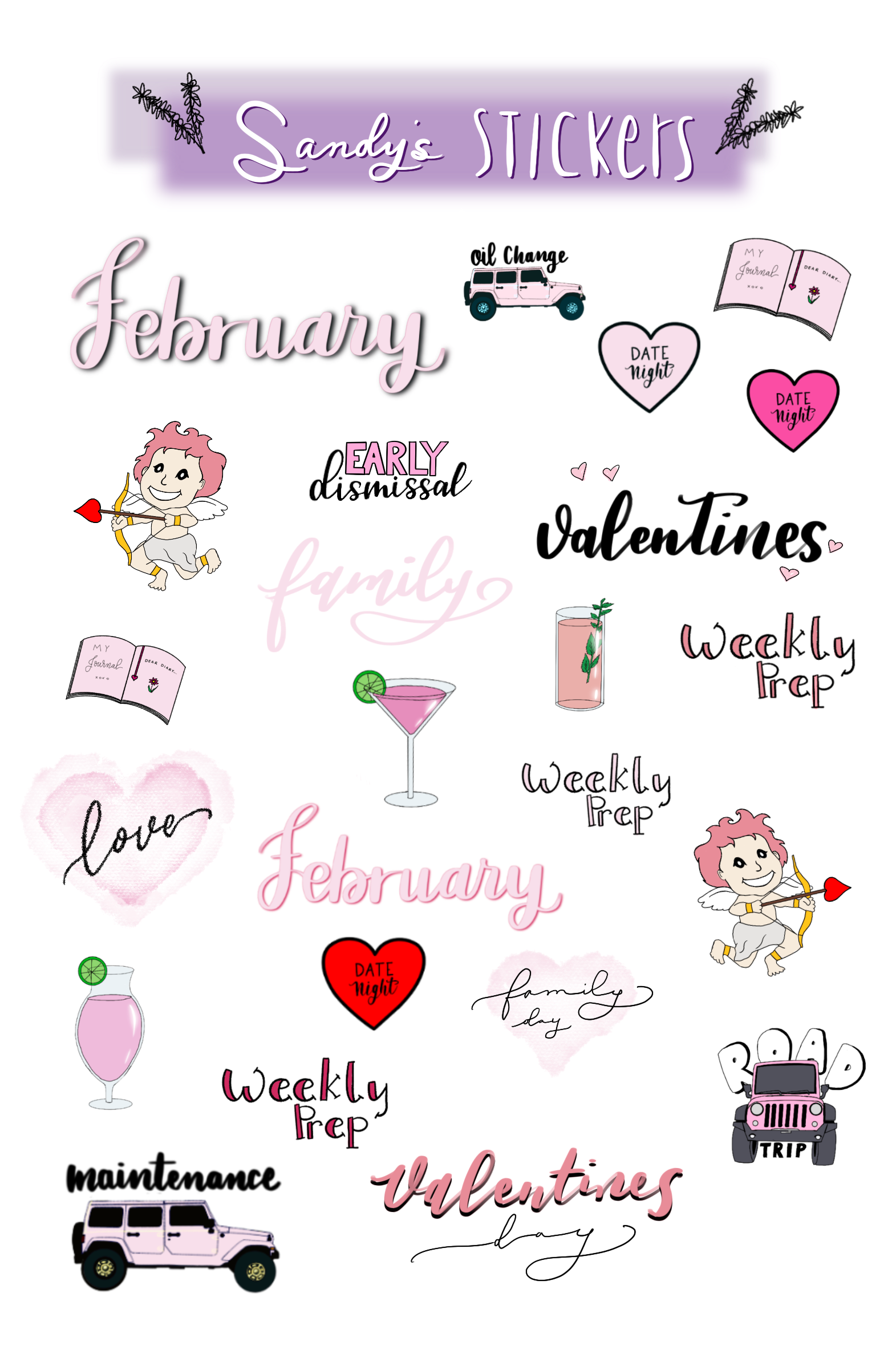 February Monthly Kit