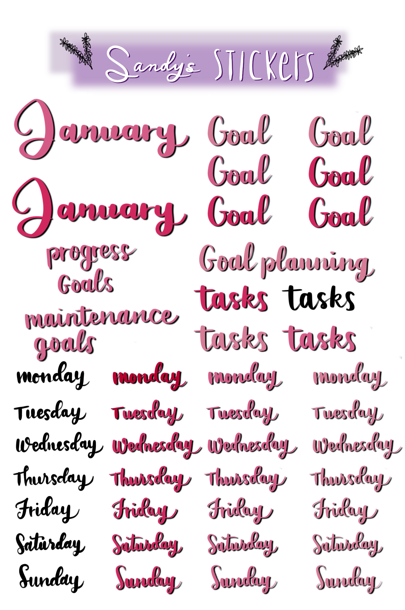 February Monthly Kit