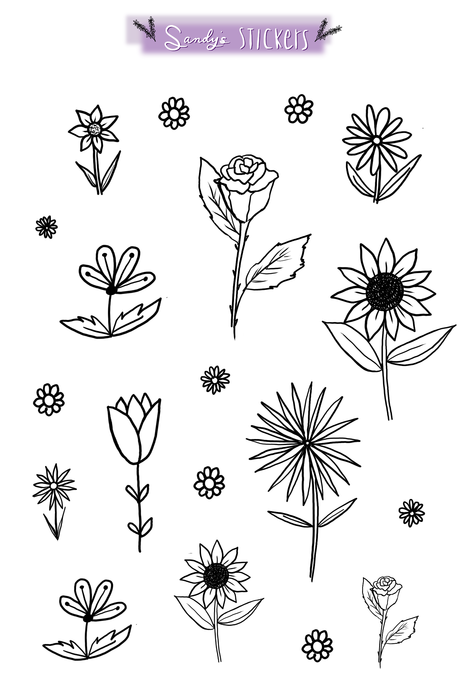 Floral Doodles Two