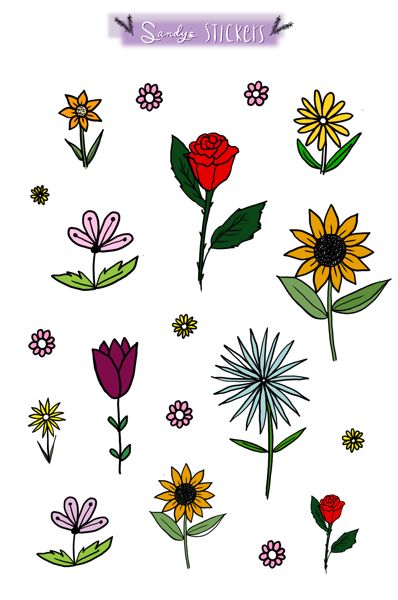 Floral Doodles Two