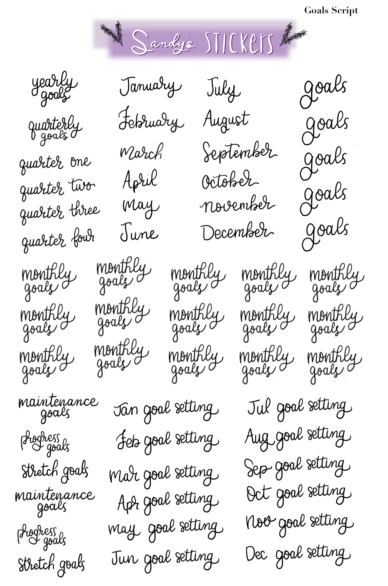 Goal Script