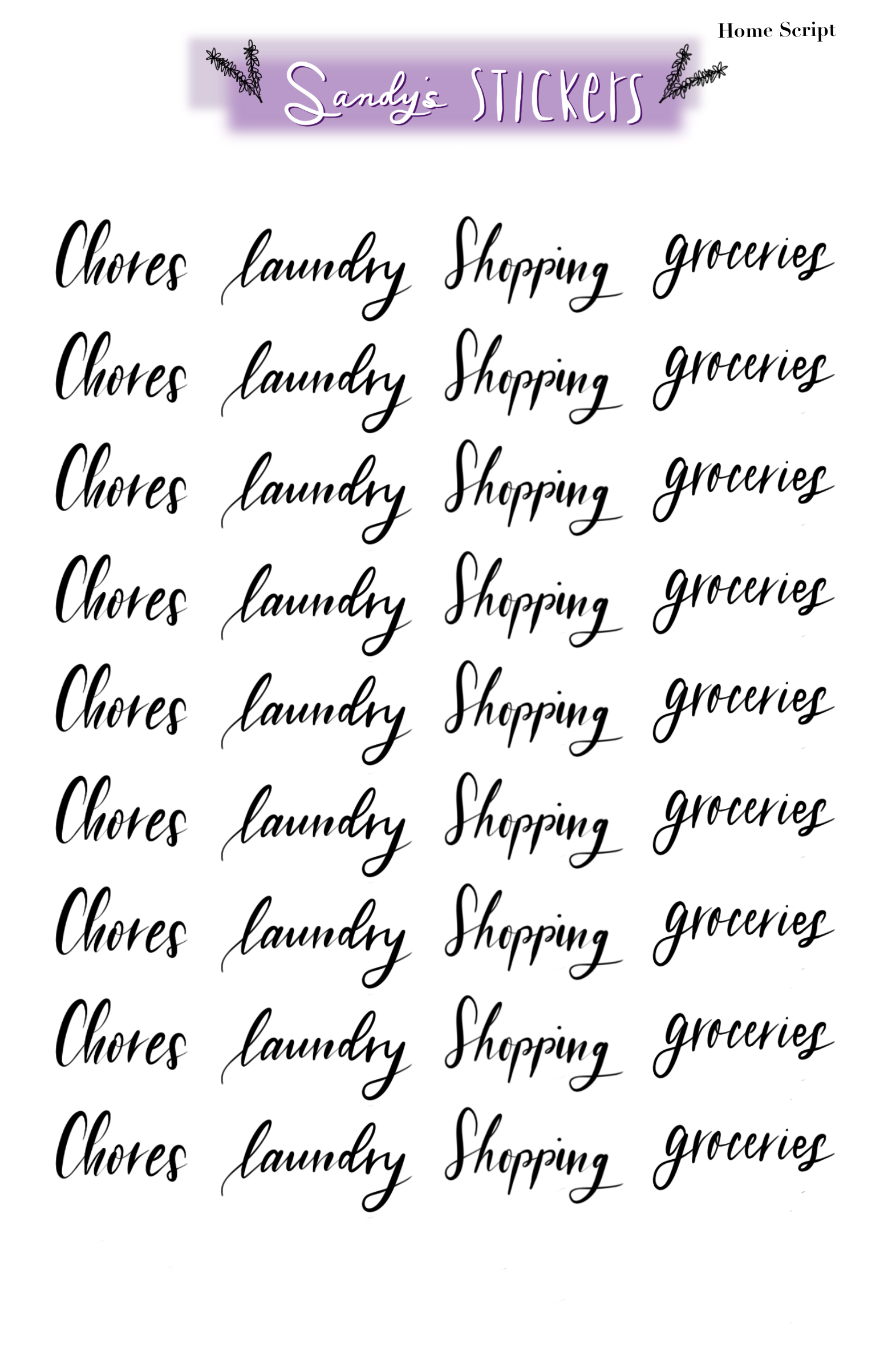 Home Script