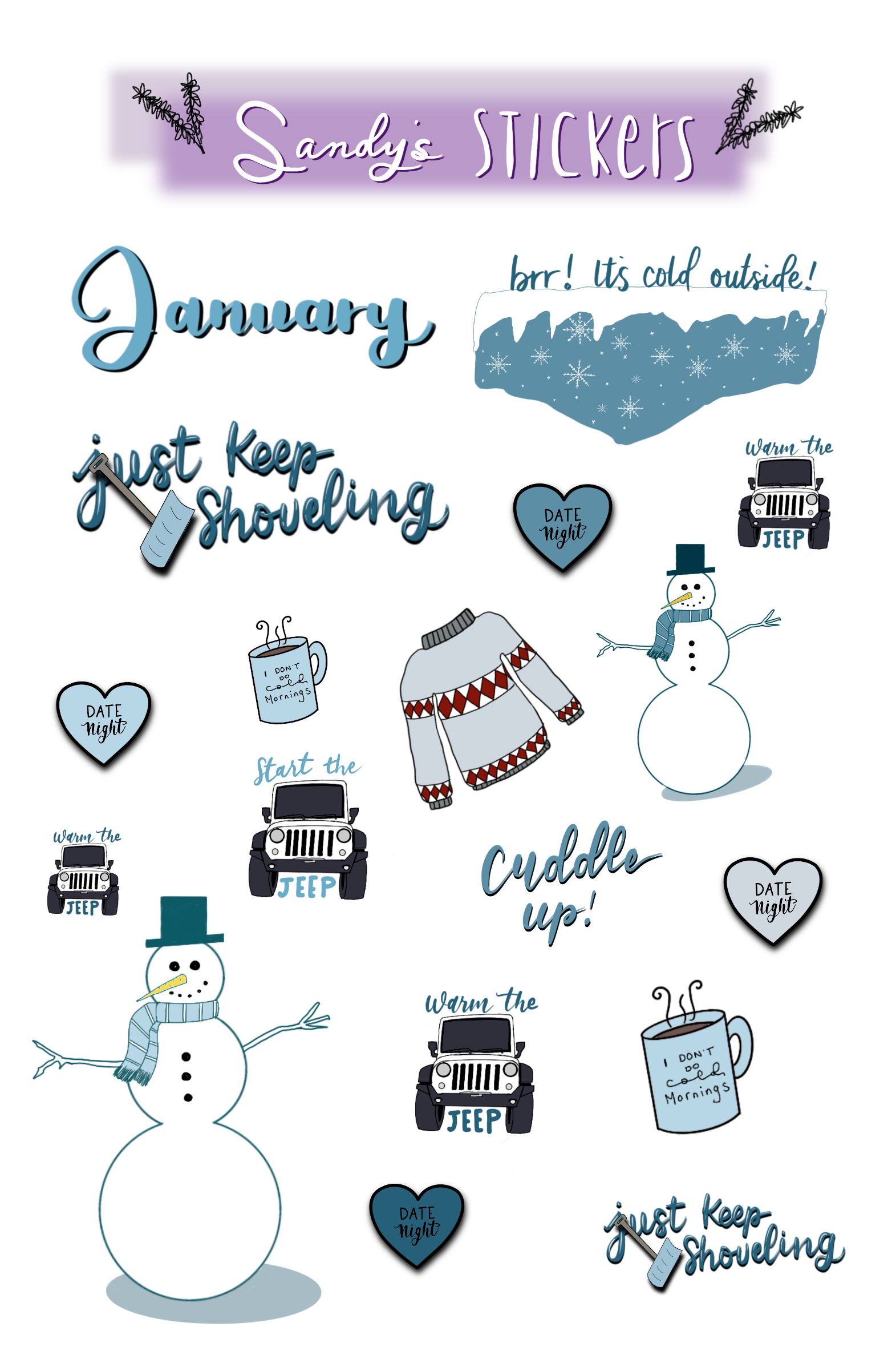 January Monthly Kit