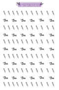 Lab Work Mini Icons