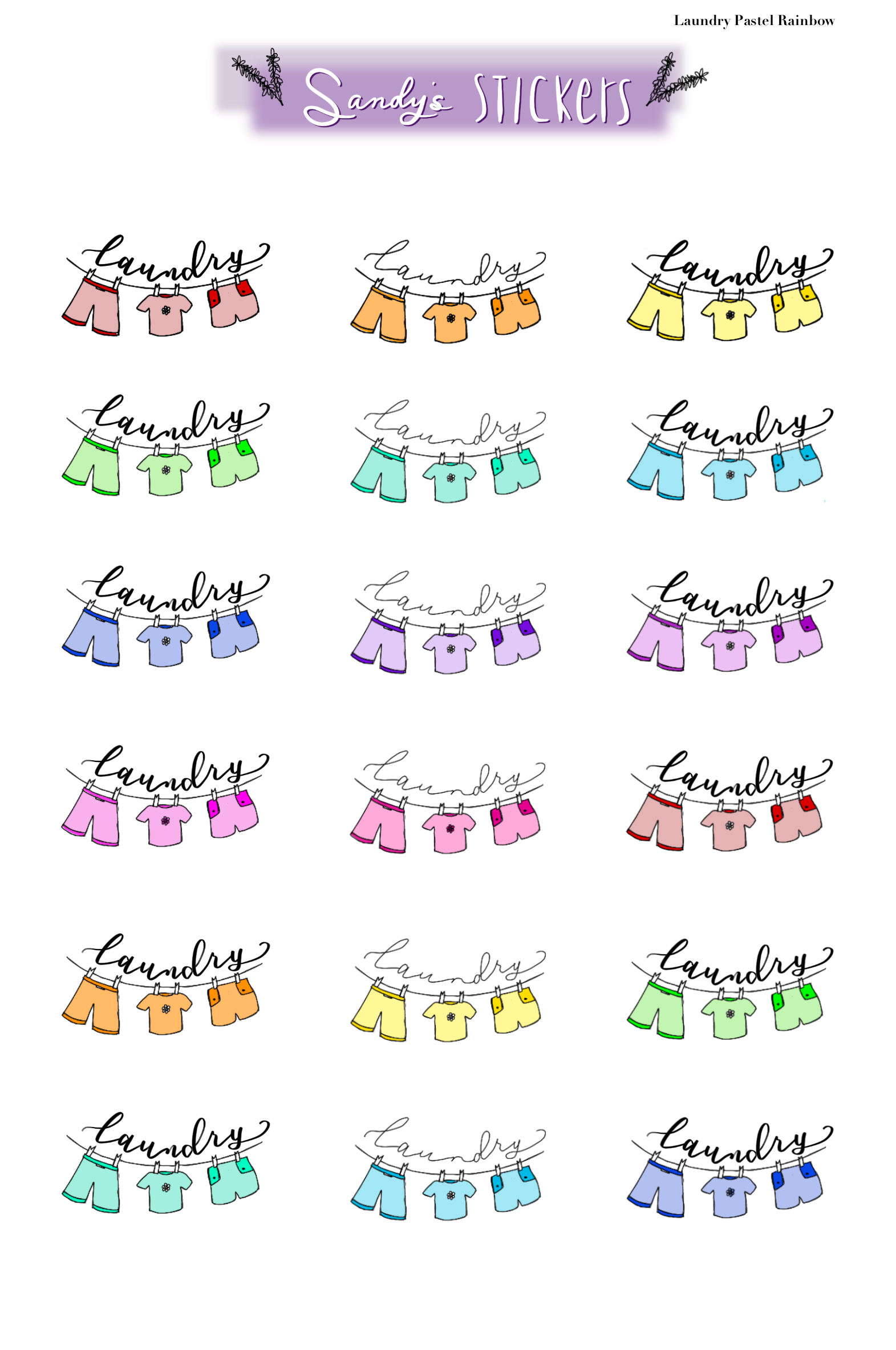 Laundry Icons