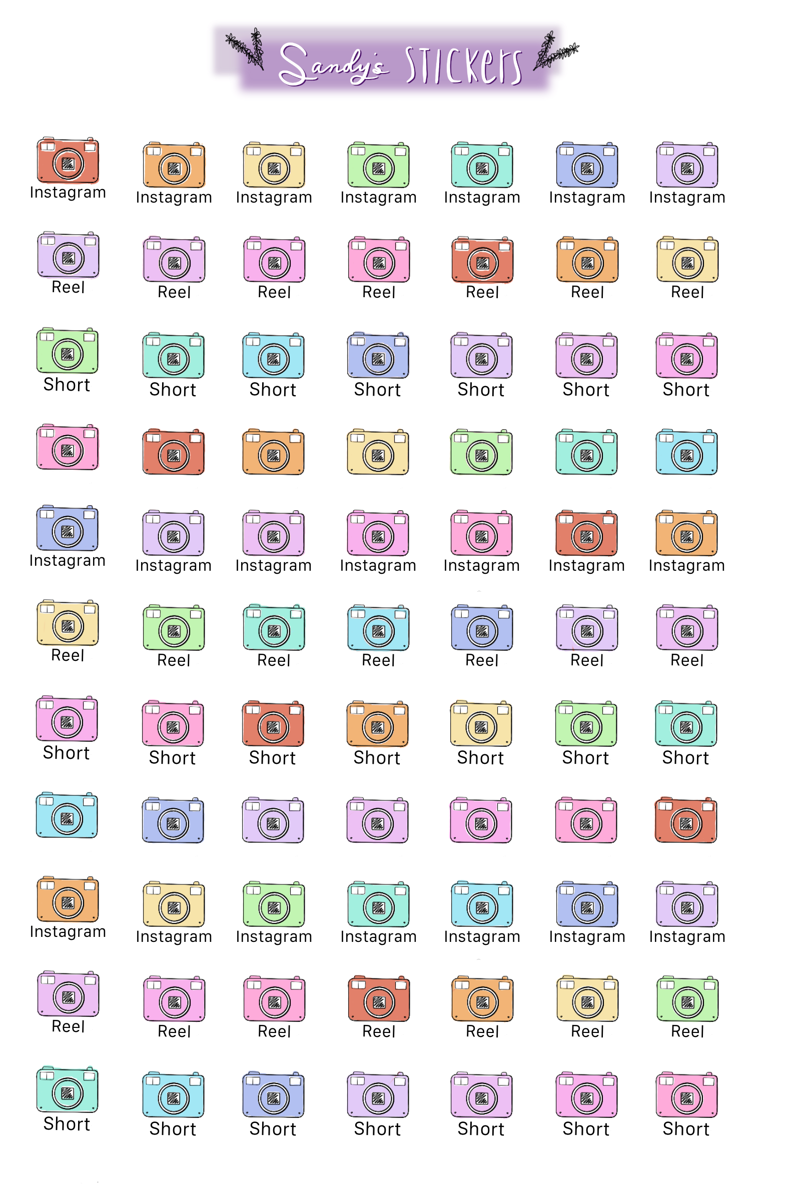 Instagram Icons
