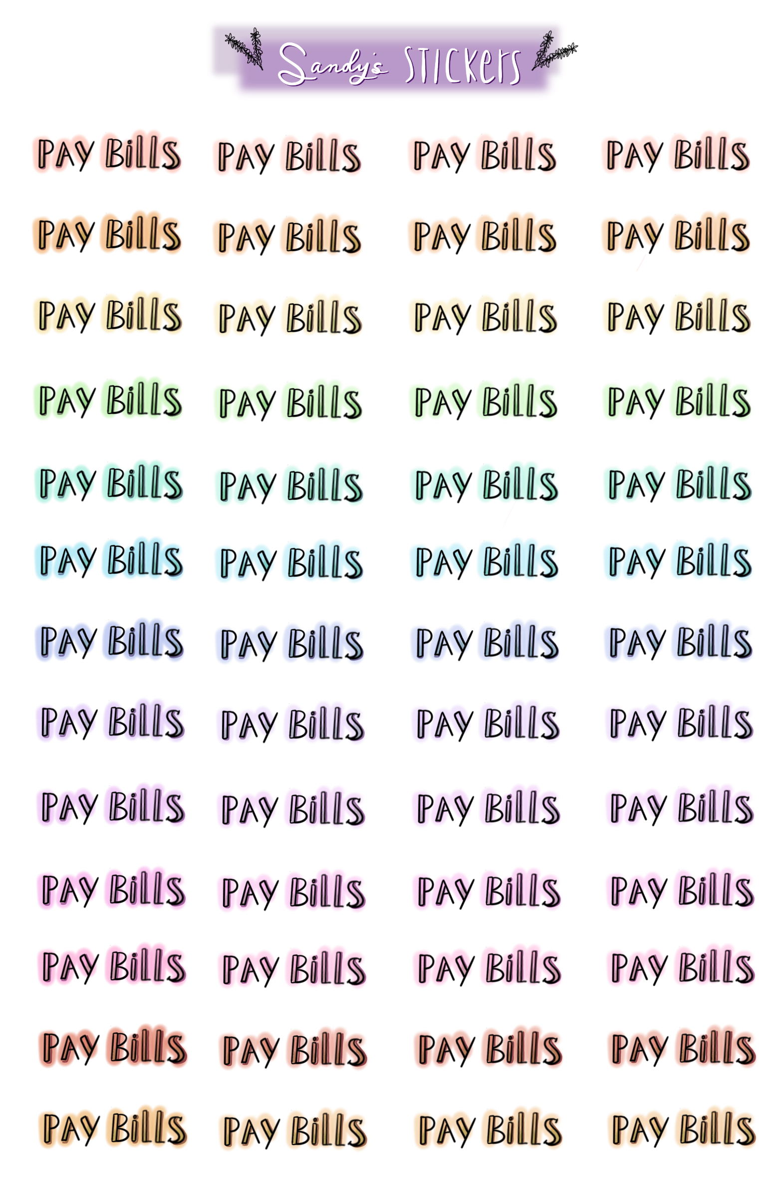 Pay Bills Script