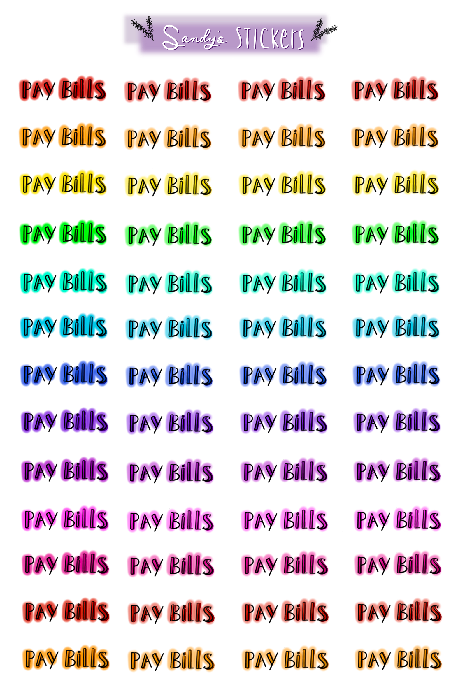 Pay Bills Script