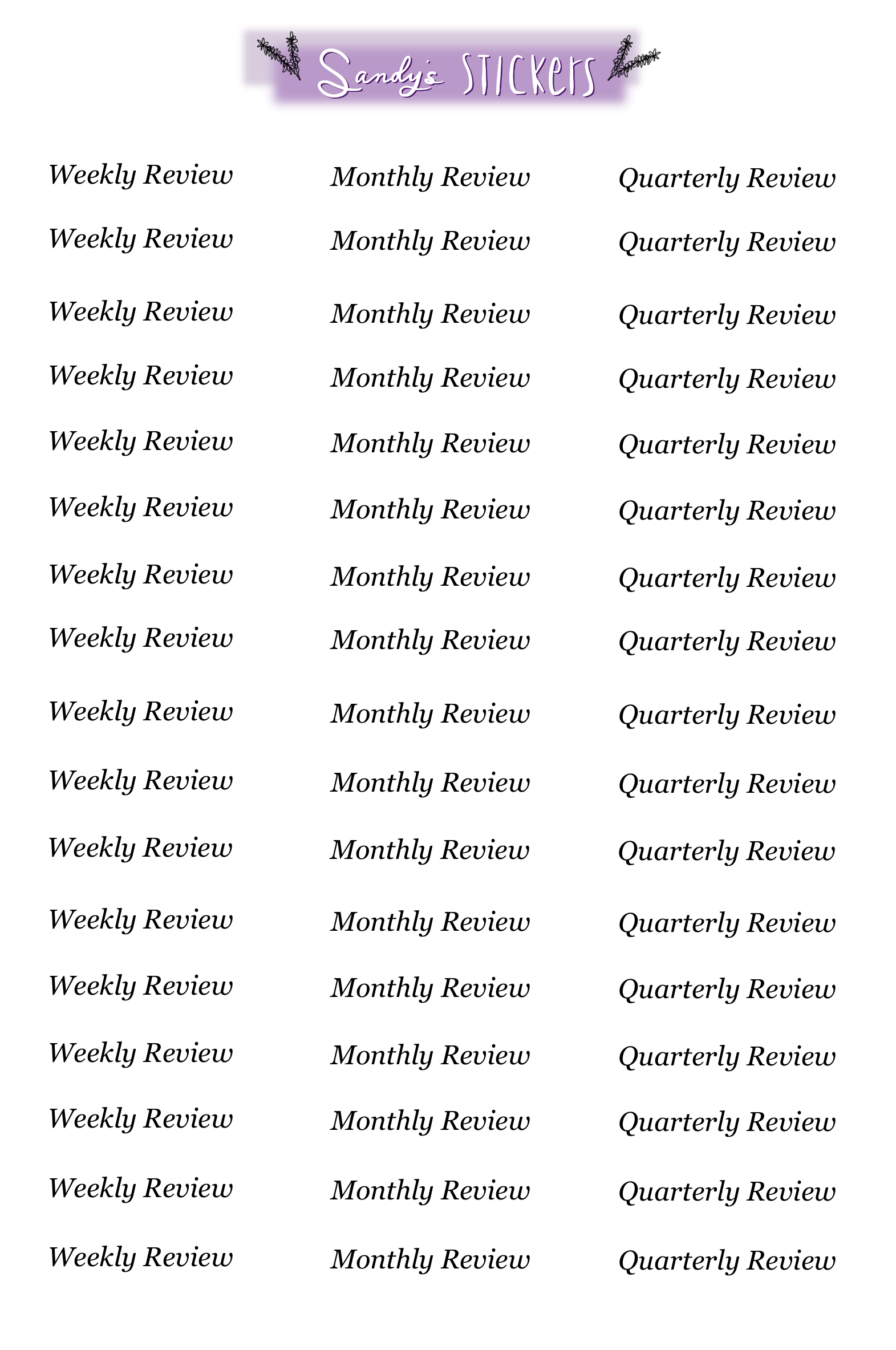 Review Headers Script