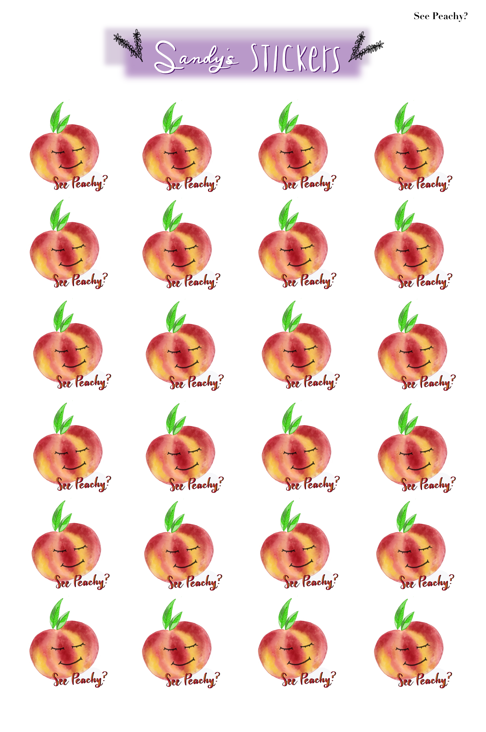 See Peachy?