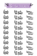 Swimming Script