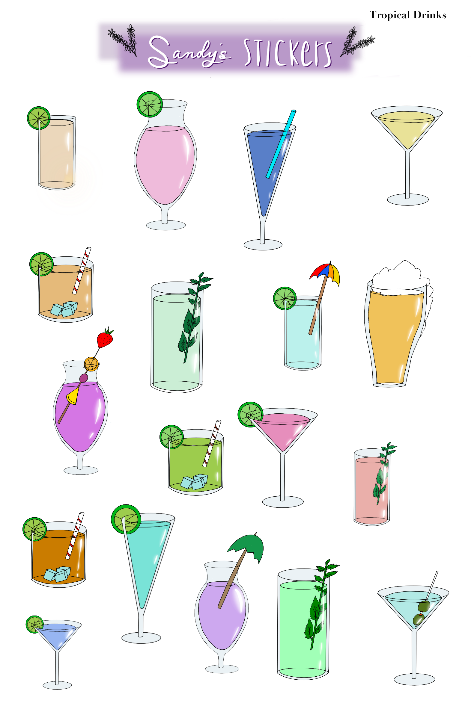 Tropical Drinks