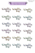 Weekly Prep Script
