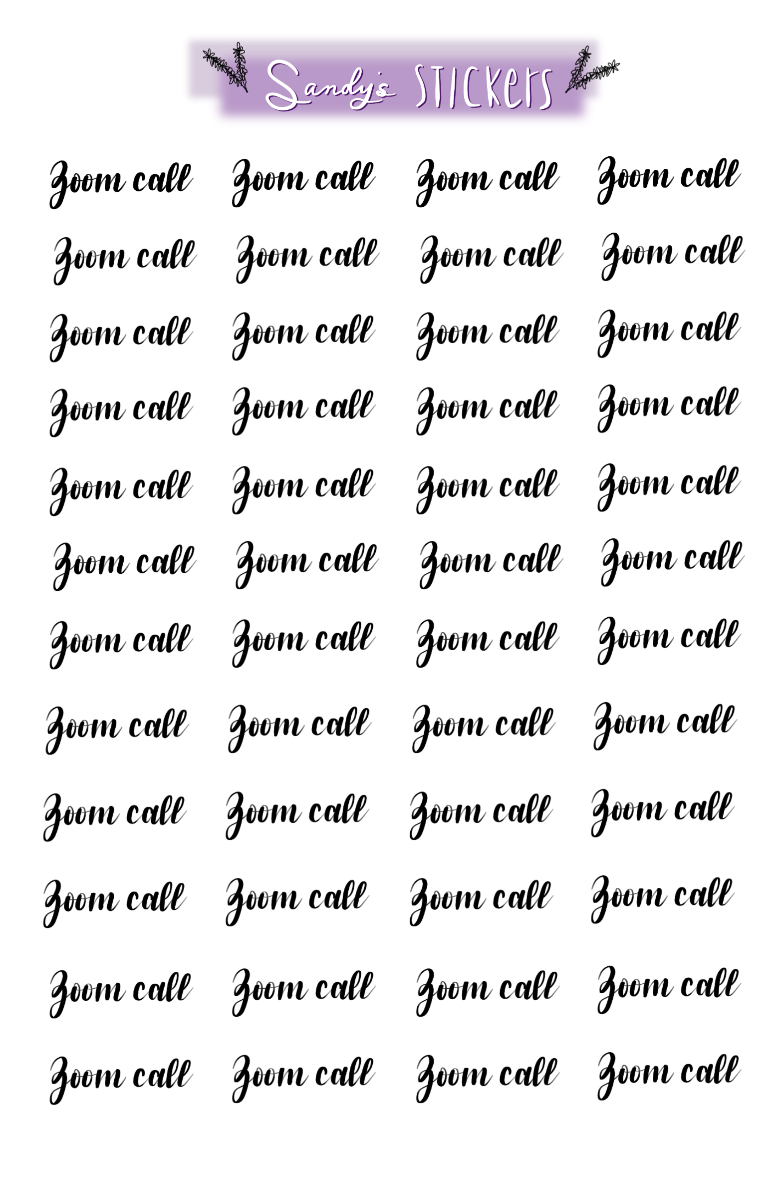 Zoom Call Script